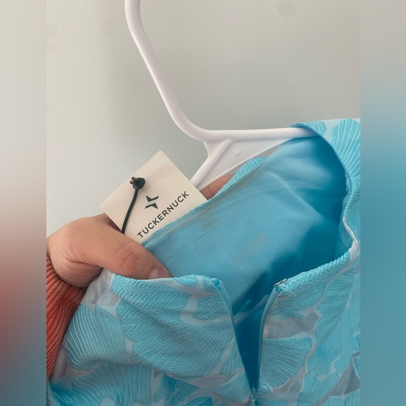 Cyan Fil Coupe Harper Bell Sleeve Blouse TUCKERNUCK New with Tags Women’s XXXL - Picture 5 of 5